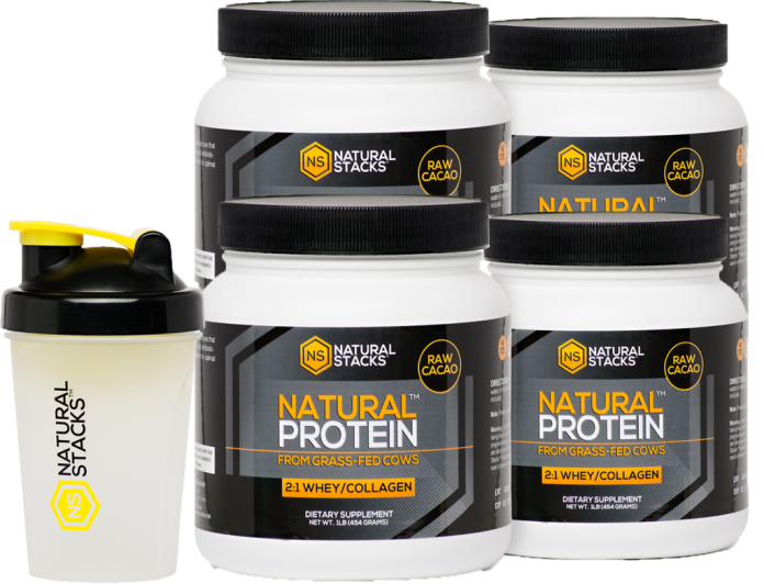 Natural Protein stacks - nutrition products. Users reviews and results