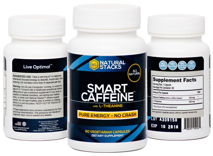 Smart_Caffeine_natural stacks reviews and results. Health and fitness