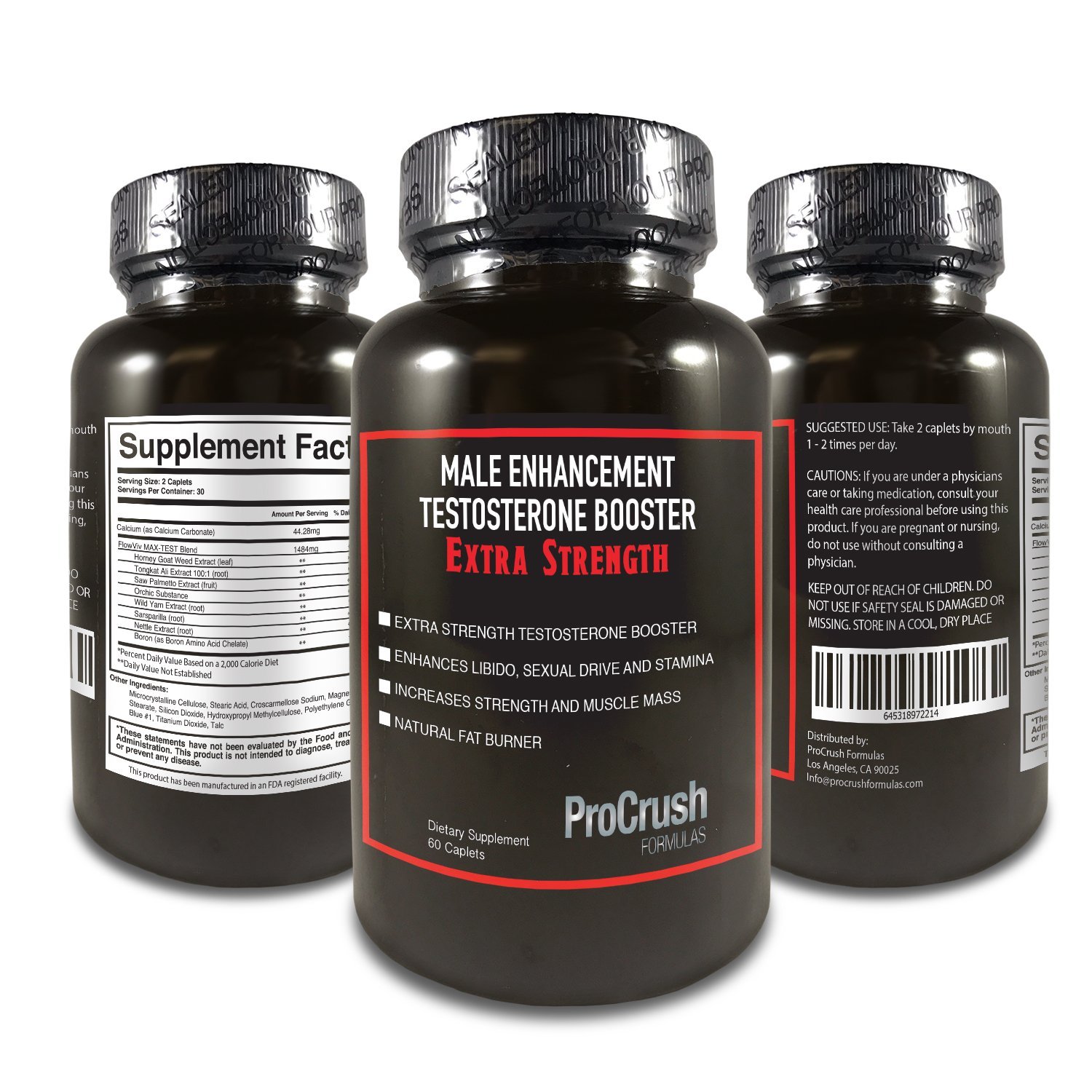 Testosterone Booster And Male Enhancement Supplement Boosts Natural Stamina Energy 9201